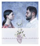 The flowers of good, mixed media, 80 x 70cm, 2024